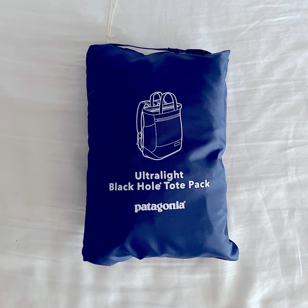 NWT Patagonia Ultralight Black Hole Tote Pack